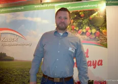 Sebastian Kunz from Kaack Pflanzenvermehrung GmbH & Co. KG